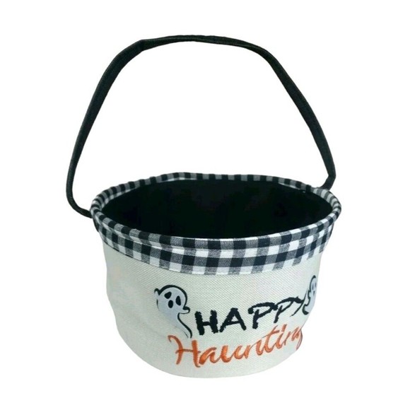 Halloween Ghost Trick-or-Treat Basket - Picture 2 of 13